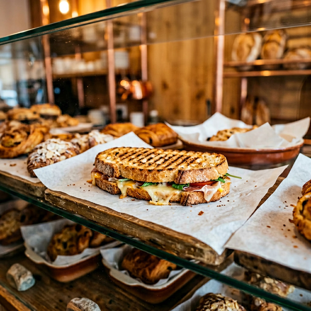 Panini maison grillé