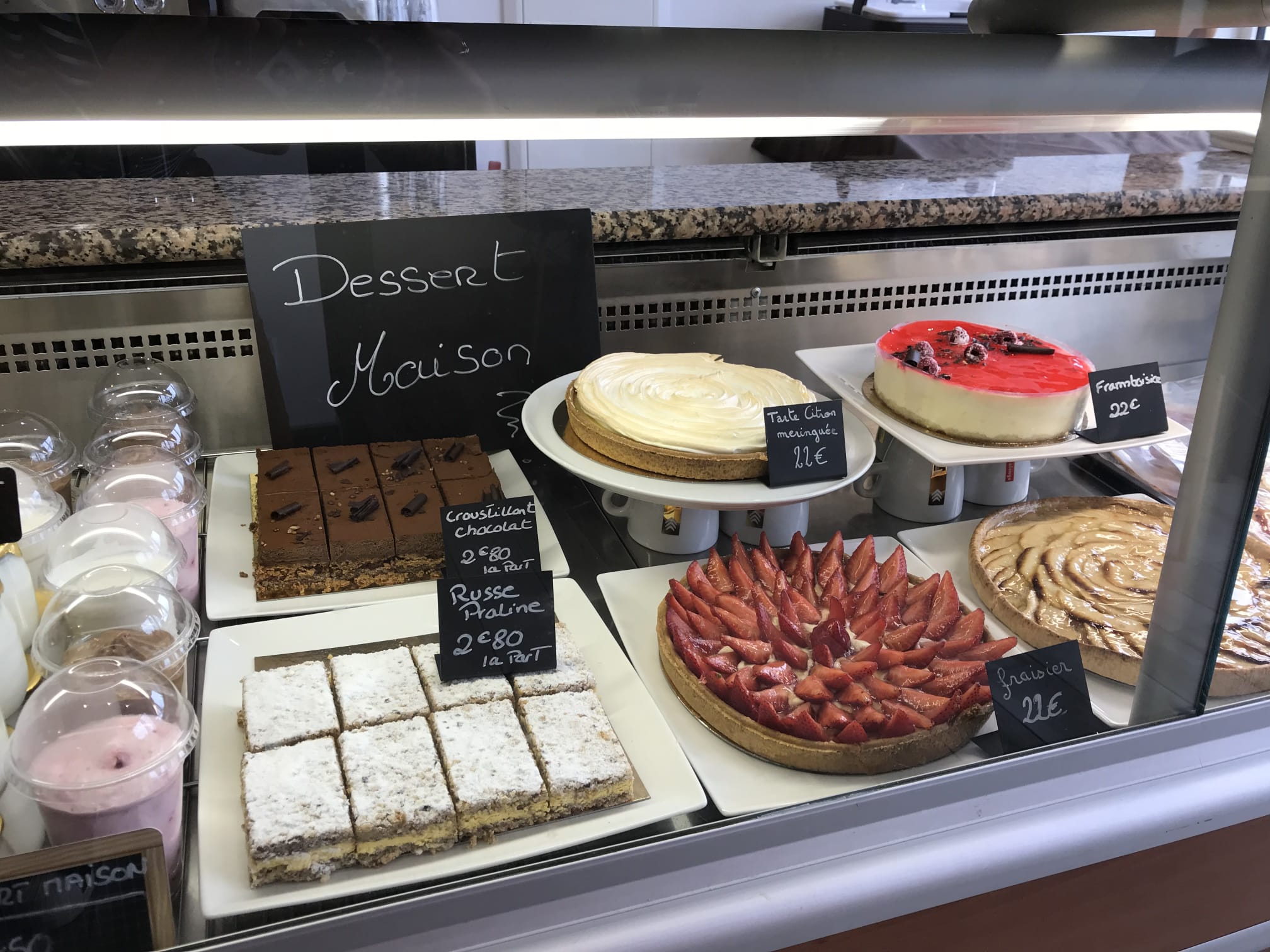 Pâtisseries maison